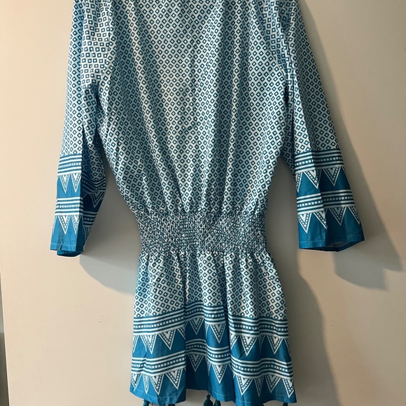 Summer Moroccan style dress with tassels - Picture 3 of 4